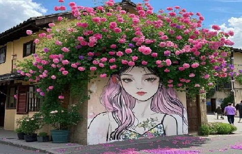  云霄怎么设计网红打卡墙绘