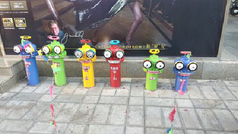  云霄商业区彩绘