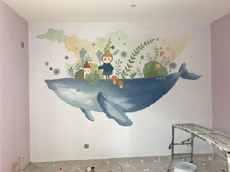  云霄手绘墙的特点及优势。